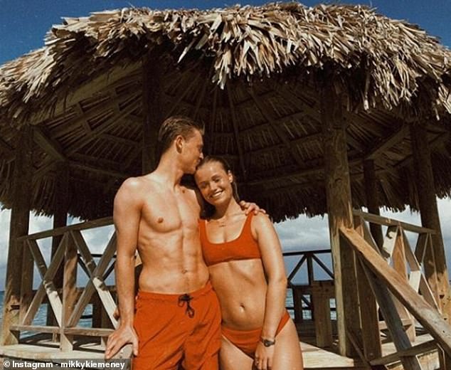 De Jong's partner, Mikky Kiemeney, is 21-year-old de Jong's childhood sweetheart