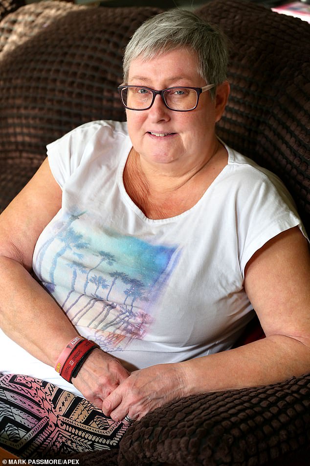 Mrs Knight said: 'When it feels really unfair I get a bit depressed about it, I suppose, but there's always that feeling that it could be worse'