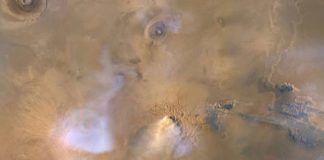 50-mile-high dust towers may have caused Mars’s water supply to disappear by launching it into space New research shows that giant dust towers that form during planet-wide storms on Mars might have helped drain the planet