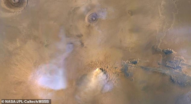 50-mile-high dust towers may have caused Mars's water supply to disappear by launching it into space New research shows that giant dust towers that form during planet-wide storms on Mars might have helped drain the planet