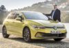 RAY MASSEY gets into the swing and joins the new Volkswagen GOLF club Solid yet stylish: The new eighth-generation Golf is well above par as Ray Massey finds out