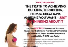 The ED Bible – Naturally Put An End To Erectile Dysfunction For Less Than $10