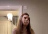 Woman terrified after ‘ghost’ appears behind her while home alone filming TikTok video Chloe did not realise anything while dancing to a remix of Britney Spears